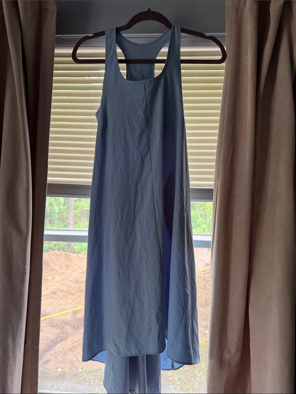 Light Blue Racerback Midi Dress